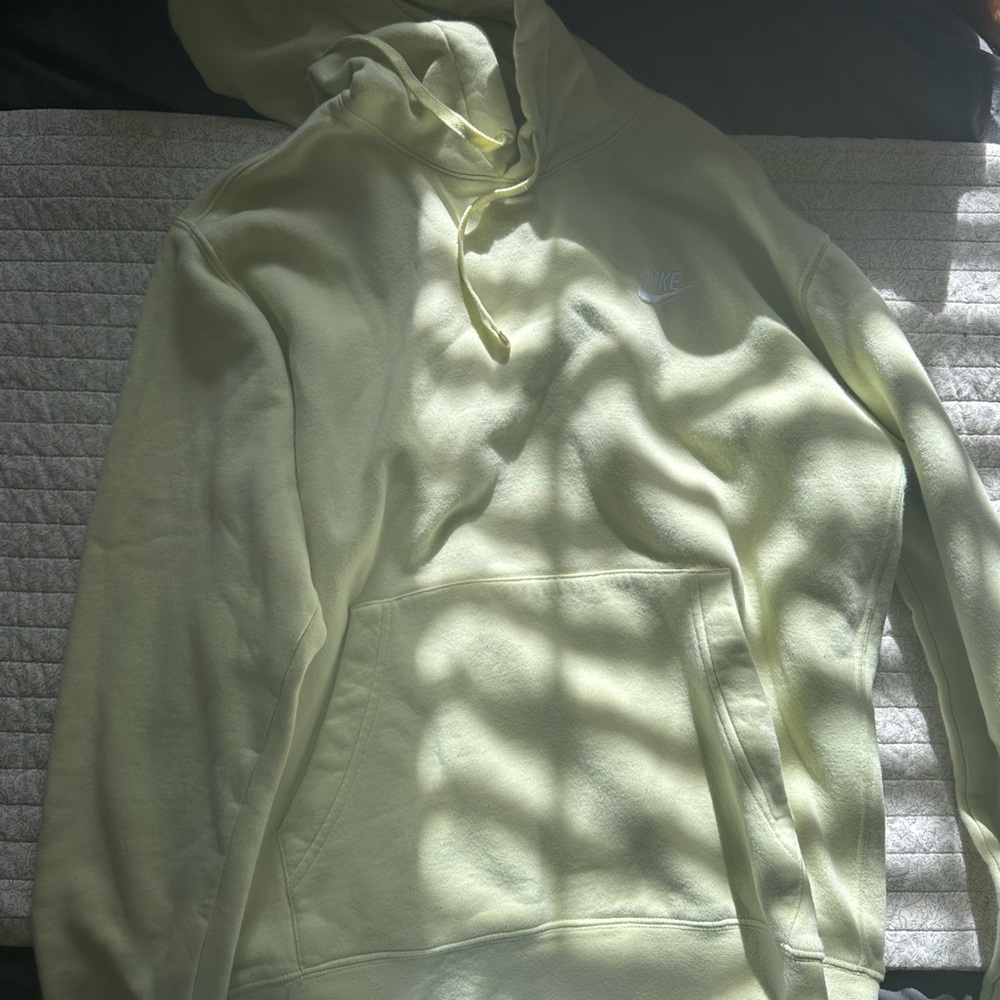 Nike Yellow Hoodie